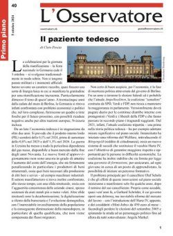 L’Osservatore – 5 Ottobre 2024