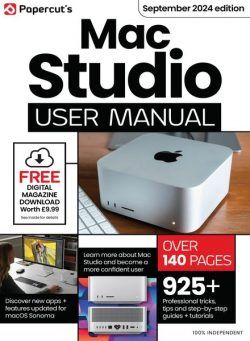 Mac Studio User Manual – September 2024