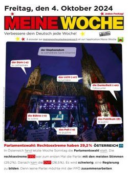 Meine Woche – 3 Oktober 2024