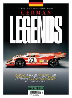 Motor Sport Special Edition – German Legends 2024