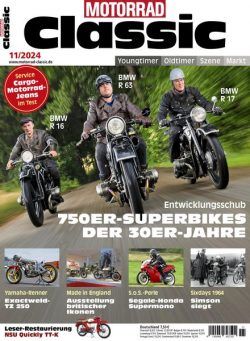 Motorrad Classic – November 2024