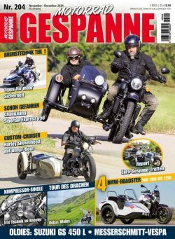 Motorrad Gespanne – November-Dezember 2024