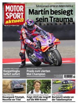 Motorsport aktuell – 1 Oktober 2024