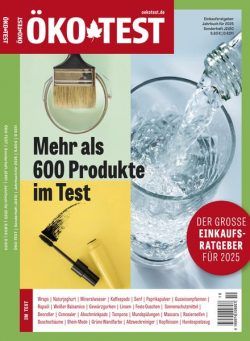 OKO-TEST – Jahrbuch 2025