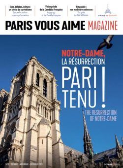 Paris Vous Aime Magazine – Octobre-Decembre 2024