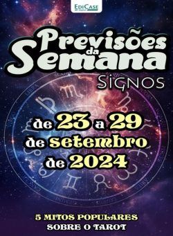 Previsoes da Semana – 23 Setembro 2024