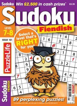 PuzzleLife Sudoku Fiendish – Issue 101 2024