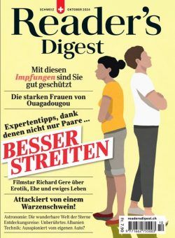 Reader’s Digest Schweiz – Oktober 2024