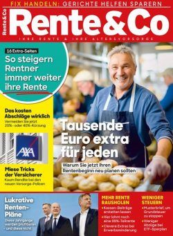 Rente & Co – Oktober 2024