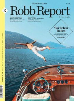 Robb Report Germany – Oktober 2024