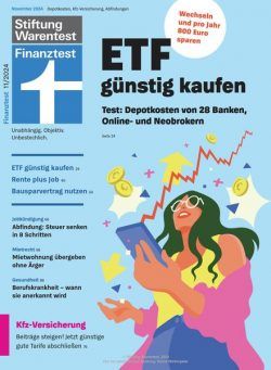 Stiftung Warentest Finanztest – November 2024