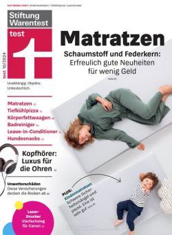 Stiftung Warentest Test – Oktober 2024