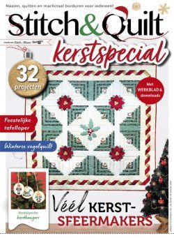 Stitch & Quilt – Nr 90 Kerstspecial 2024