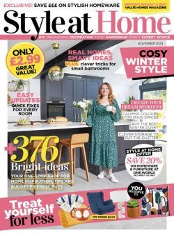 Style at Home UK – November 2024