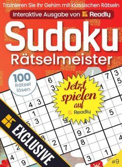 Sudoku-Ratselmeister – 26 Oktober 2024