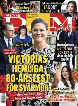 Svensk Damtidning – 23 September 2024