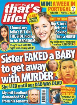 that’s life! UK – 17 October 2024