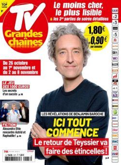 TV Grandes chaines – 26 Octobre 2024