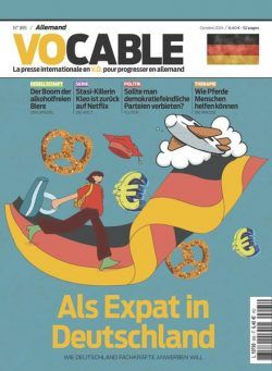 Vocable Allemand – Octobre 2024