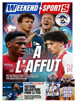 Week-end Sports – 18 Octobre 2024