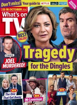 What’s on TV – 12 October 2024