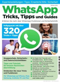 WhatsApp Tricks Tipps und Guides – Oktober 2024