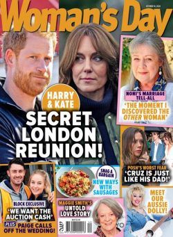 Woman’s Day Australia – October 14 2024