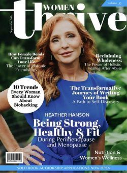 Women Thrive Magazine – September 2024