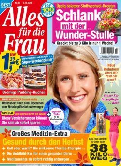 Alles fur die Frau – 1 November 2024