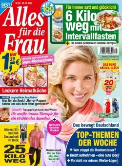 Alles fur die Frau – 22 November 2024