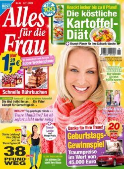 Alles fur die Frau – 8 November 2024