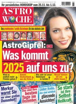 Astrowoche – 20 November 2024