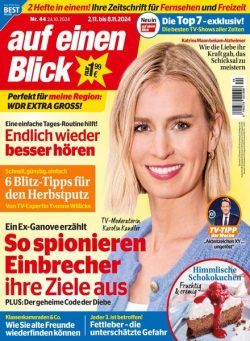 Auf Einen Blick – 24 Oktober 2024