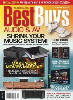 Australian Best Buys Audio & AV – Issue 9 2024