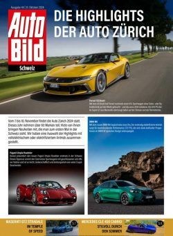 Auto Bild Schweiz – 31 Oktober 2024