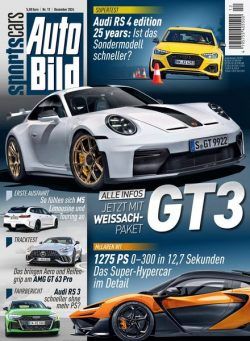 Auto Bild Sportscars – Dezember 2024