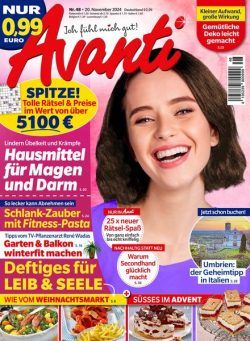 Avanti – 20 November 2024