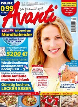 Avanti – 27 November 2024