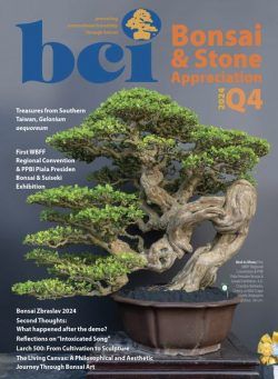 BCI Bonsai & Stone Appreciation Magazine – Volume 63 Number 4 2024