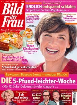 Bild der Frau – 25 Oktober 2024