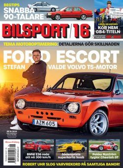 Bilsport – 30 Oktober 2024