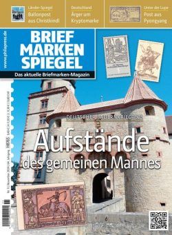 Briefmarken Spiegel – November 2024