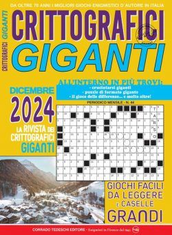 Crittografici Giganti – Dicembre 2024