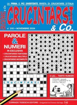 Crucintarsi & Co – Novembre 2024