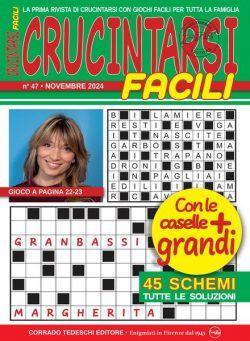 Crucintarsi Facili – Novembre 2024