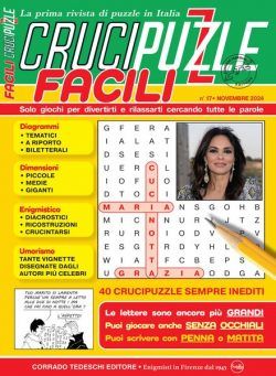 Crucipuzzle – 5 Novembre 2024