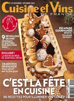 Cuisine et Vins de France – Novembre-Decembre 2024