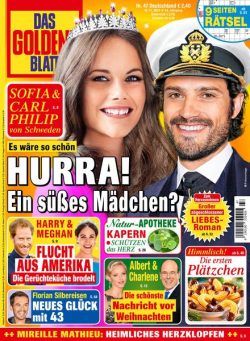 Das Goldene Blatt – 16 November 2024