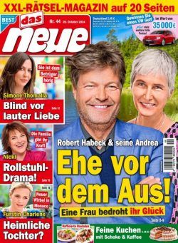 Das Neue – 26 Oktober 2024