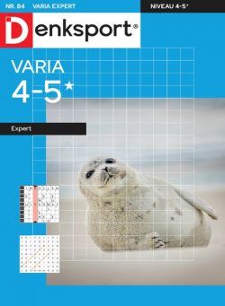 Denksport Varia expert 4-5 – 7 November 2024